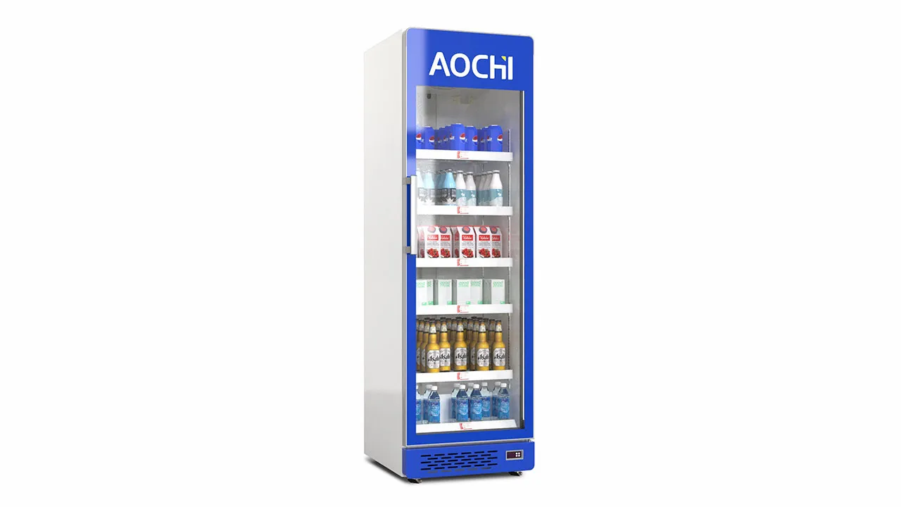 Glass door display chiller AGR-FB view 2