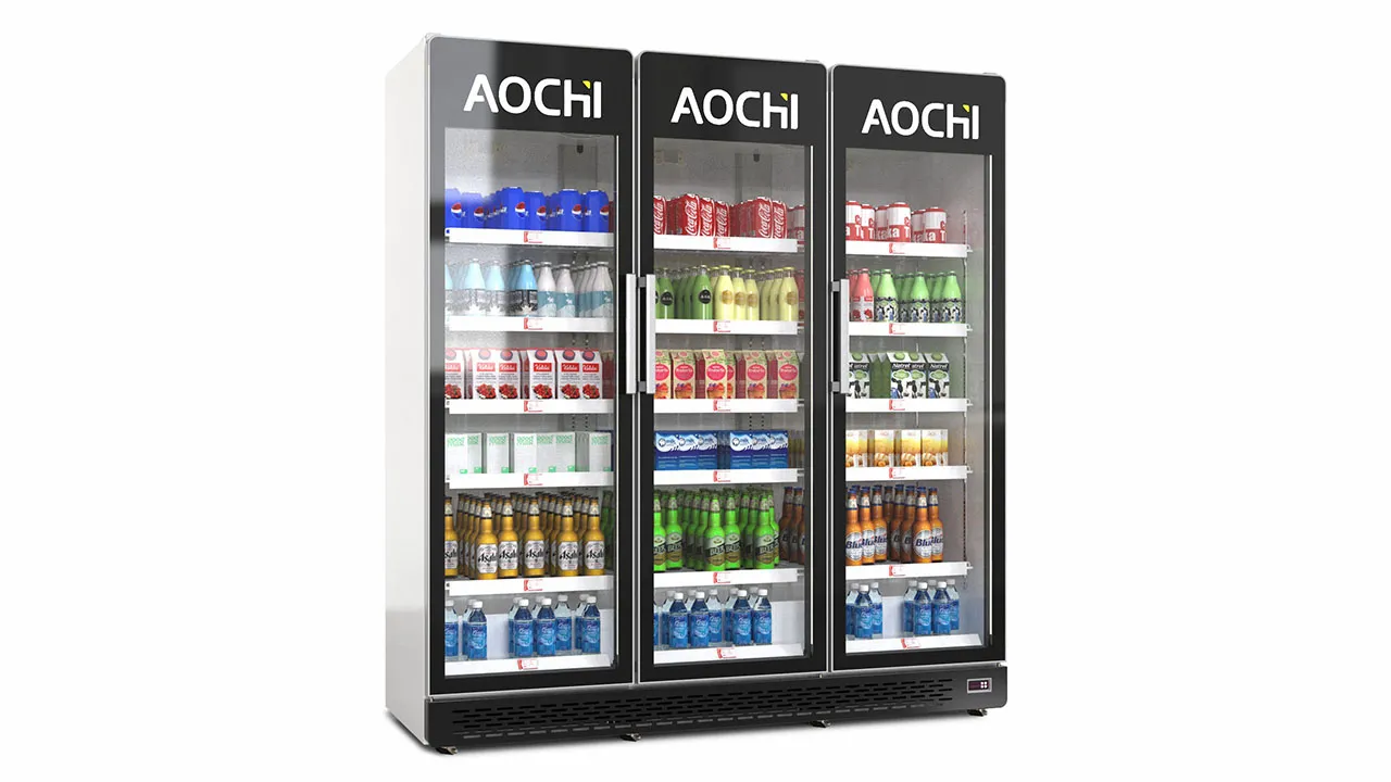 Glass door display chiller AGR-FB view 3