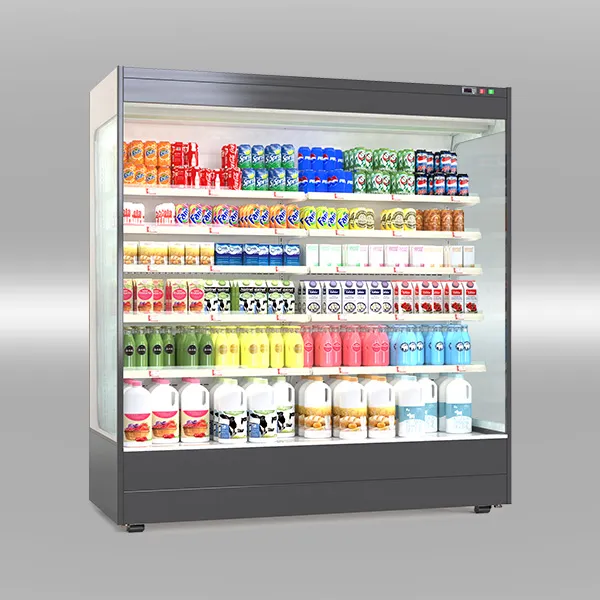 Remote Dual Air Curtain Open Chiller view 2