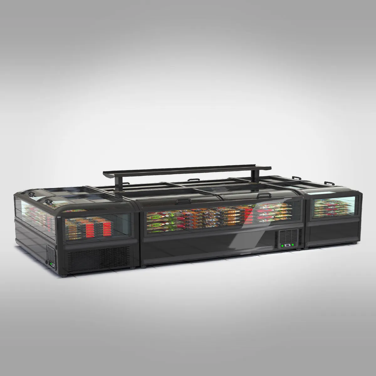 Transparent Wide Island Freezer view 5